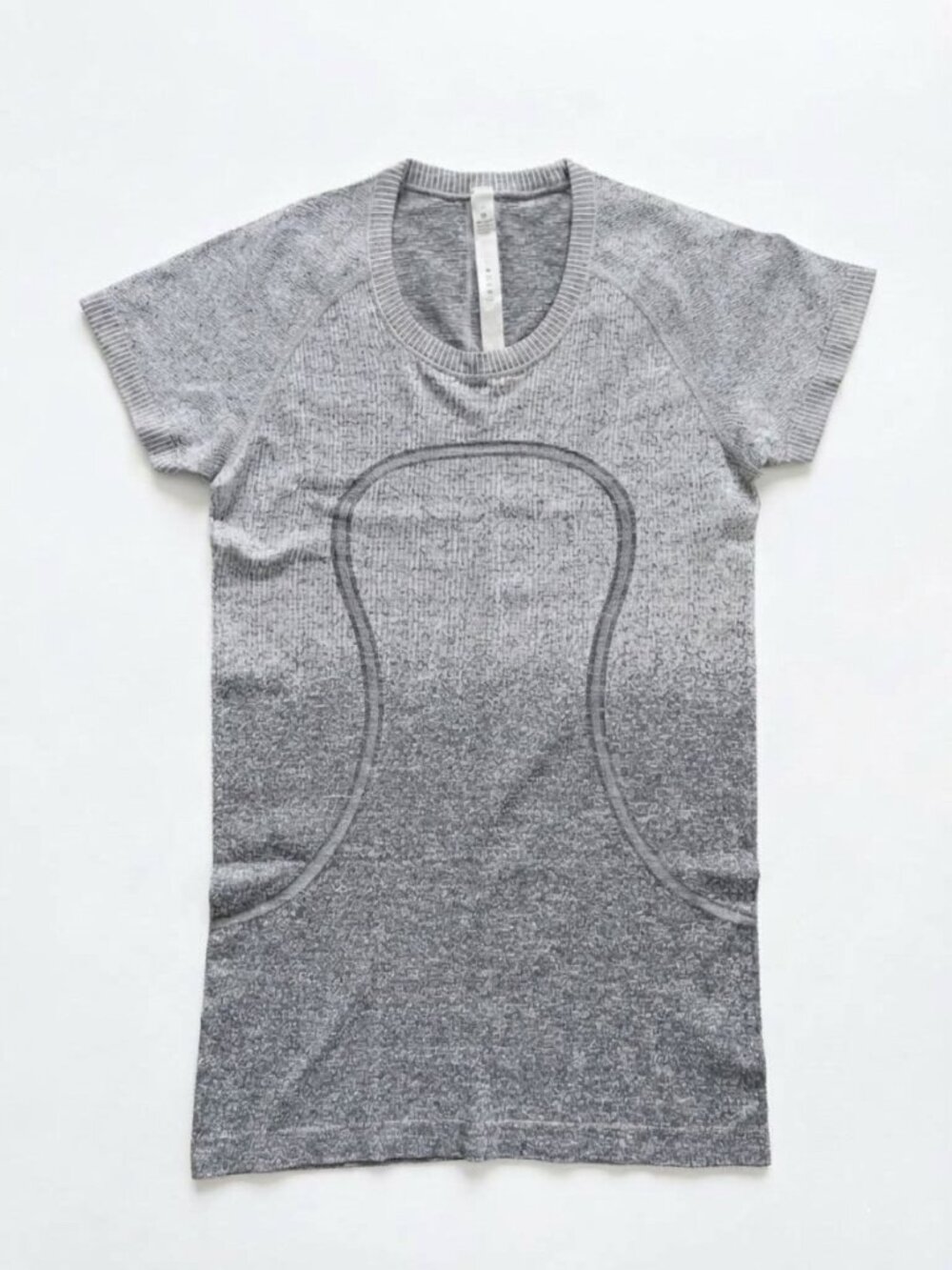 Lululemon Swiftly Tech Short Sleeve Crew Yoga Running Anti Stink Grey 8
